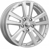 Диски 6,5x17 4x100 ET41 D60,1 K&K КС874 (Сильвер) в Туле, K&K