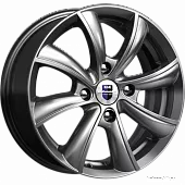 Диски 6x15 4x100 ET45 D54,1 K&K Бриз (Дарк платинум) в Туле, K&K
