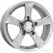 Диски 6,5x15 5x139,7 ET30 D98 K&K Триал (КС621) (Сильвер) в Туле, K&K