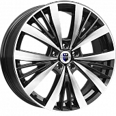 Диски 7,5x19 5x108 ET50 D63,35 K&K Марвел-оригинал (КС881) (Алмаз черный) в Туле, K&K