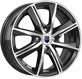 Диски 6x15 4x100 ET35 D67,1 K&K Арнар (КС890) (Алмаз черный) в Туле, K&K