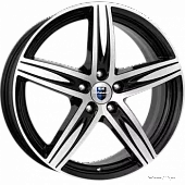 Диски 7x17 5x108 ET32 D65,1 K&K Андорра (КС547) (Алмаз черный) в Туле, K&K